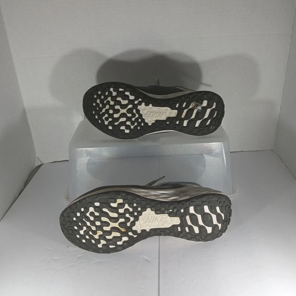 Nike Revolution 6 Next‎ Nature 5Y Grey Blue Running Shoes DD1096-008 Athletic